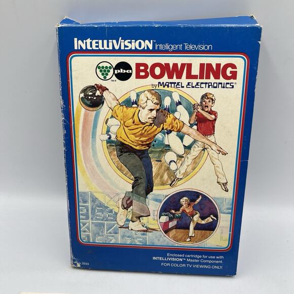 Bowling Intellivision Complete in Box CIB - Retro Fun! - Picture 4 of 10